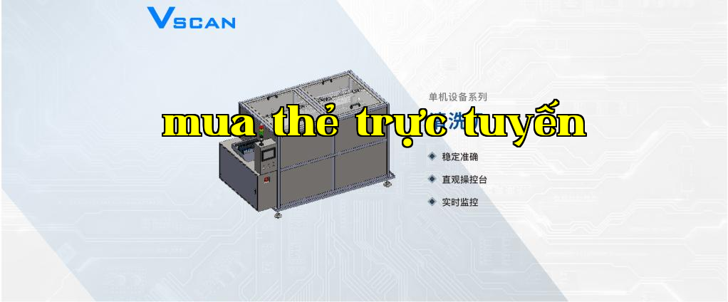VSCAN - Máy rửa vật liệu kiểm tra