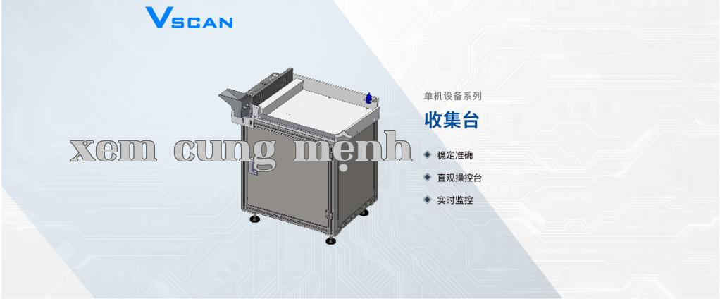VSCAN - Bàn thu thập vật liệu kiểm tra